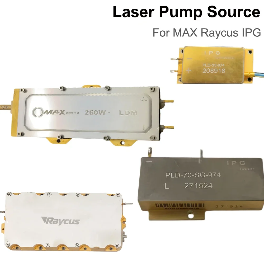Fiber Laser Pump Source Diode Original MAX Raycus IPG 120W 250W 290W 380W for Laser Generator Repair