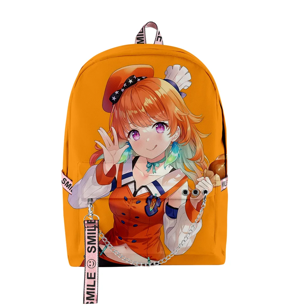 Harajuku Popular Hololive Takanashi Kiara School Bags Unisex 3D Print Oxford Waterproof Notebook multifunction Travel Backpacks