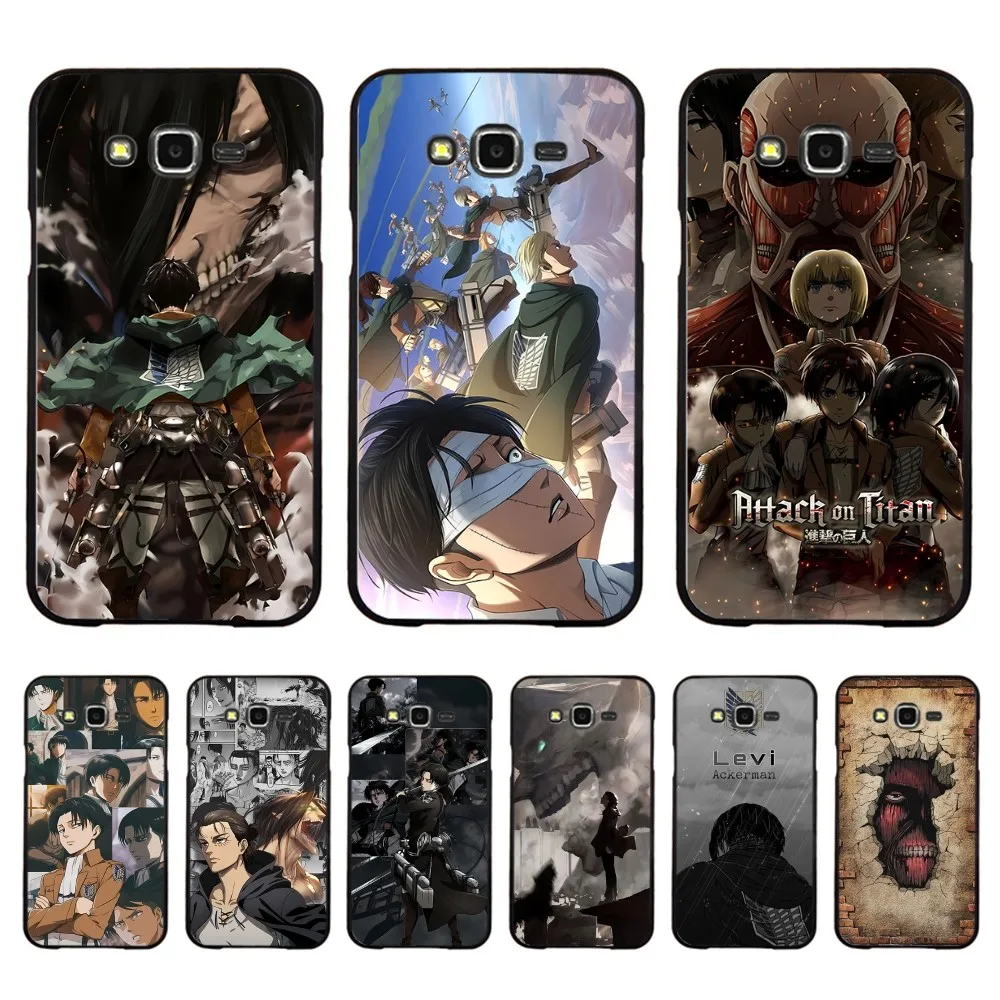 Anime Attack On Titan Mousepad For Samsung J 7 plus 7core J7 neo J6 plus prime J6 J4 J5 Mobile Cover