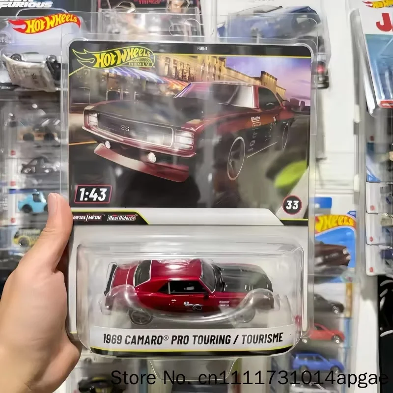 Hot Wheels Premium Alloy Car Model 1 43 Scale Toyota Tacoma Mclaren W1 Porsche 911 Gt3 Rs Metal Collection Ornament Kids Toys