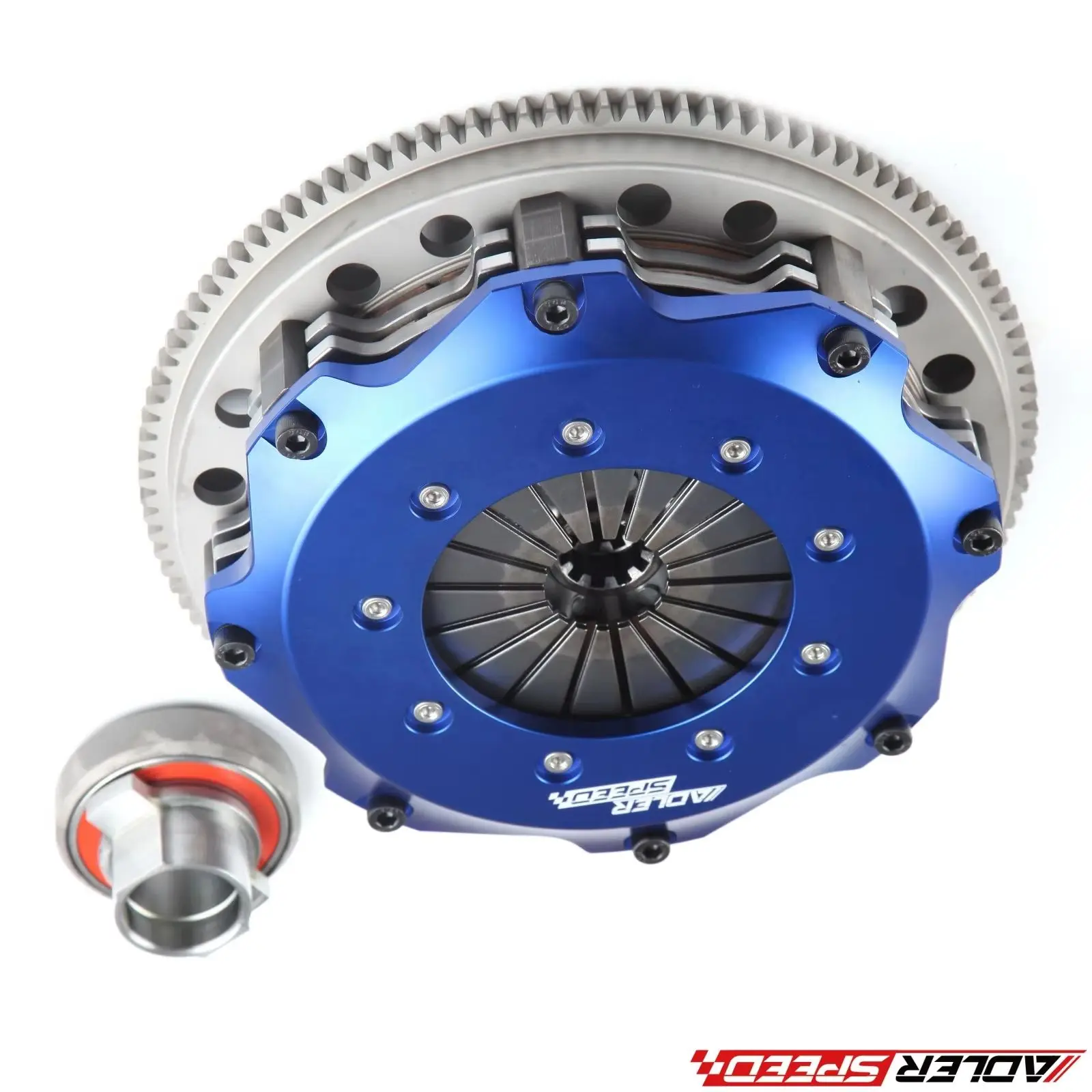 

ADLERSPEED 215MM 8.5" / 185MM 7.25" Racing Twin Disc Clutch Flywheel Kit For 2001-2006 Bmw M3 S54 6-Speed 3.2L