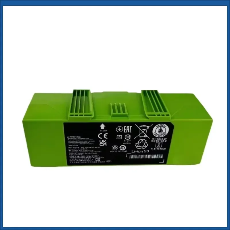 Upgrade New 5200mAh 14.4V Lithium Battery for IRobot Roomba E and I Series I7+i7 7150 7550 I7550 Robotic Vacuum Cleaner