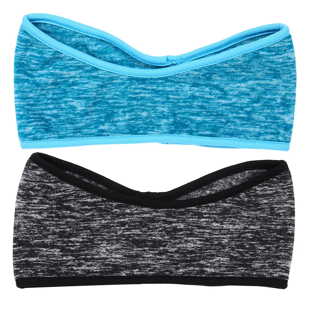 2Pcs Ear Warmer Headband Cold Weather Running Cycling Sports Headbands for Men Women Ear Covers Running Headband for Women