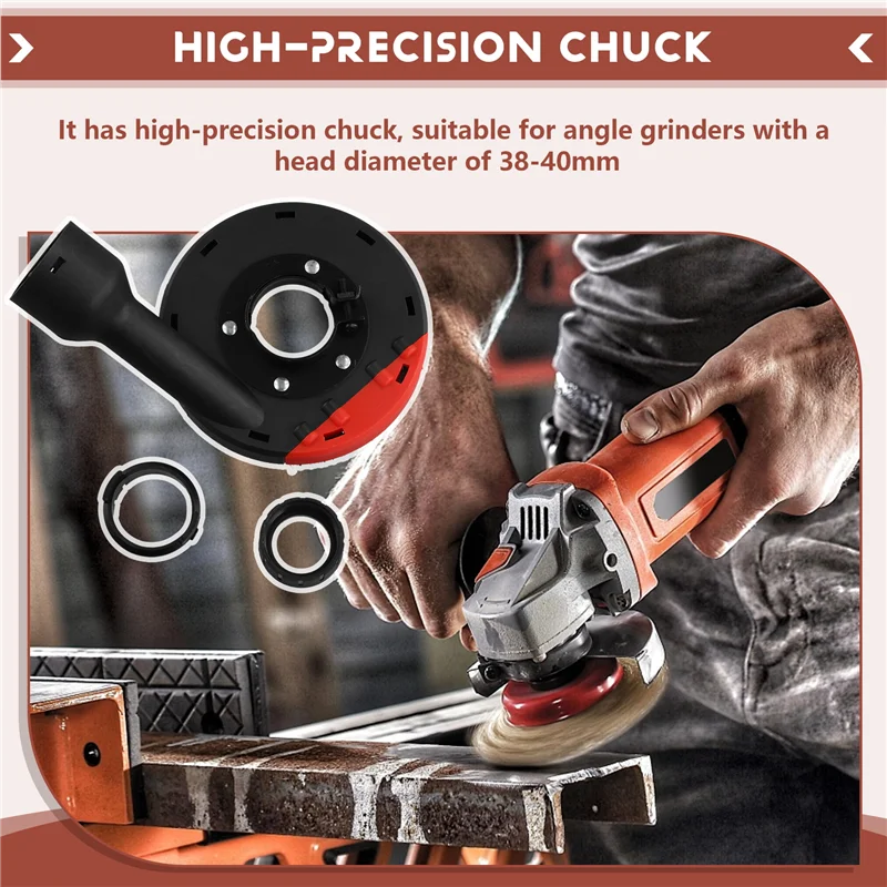 Osłona przeciwpyłowa do szlifierki kątowej A96I, uniwersalna, profesjonalna osłona przeciwpyłowa do szlifierki kątowej