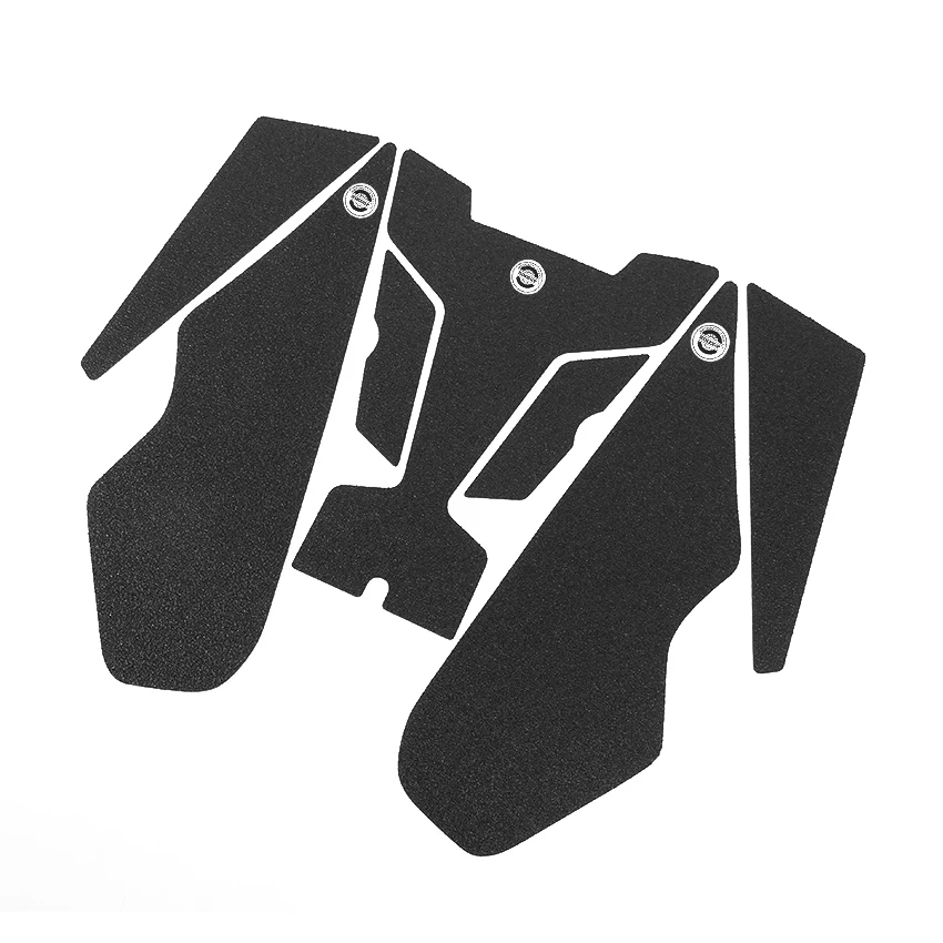 Se adapta a Cyclone RC401 2022 2023 2024 años, almohadillas laterales para tanque de combustible de motocicleta, calcomanías protectoras para el cuerpo, parches adhesivos de espina de pescado