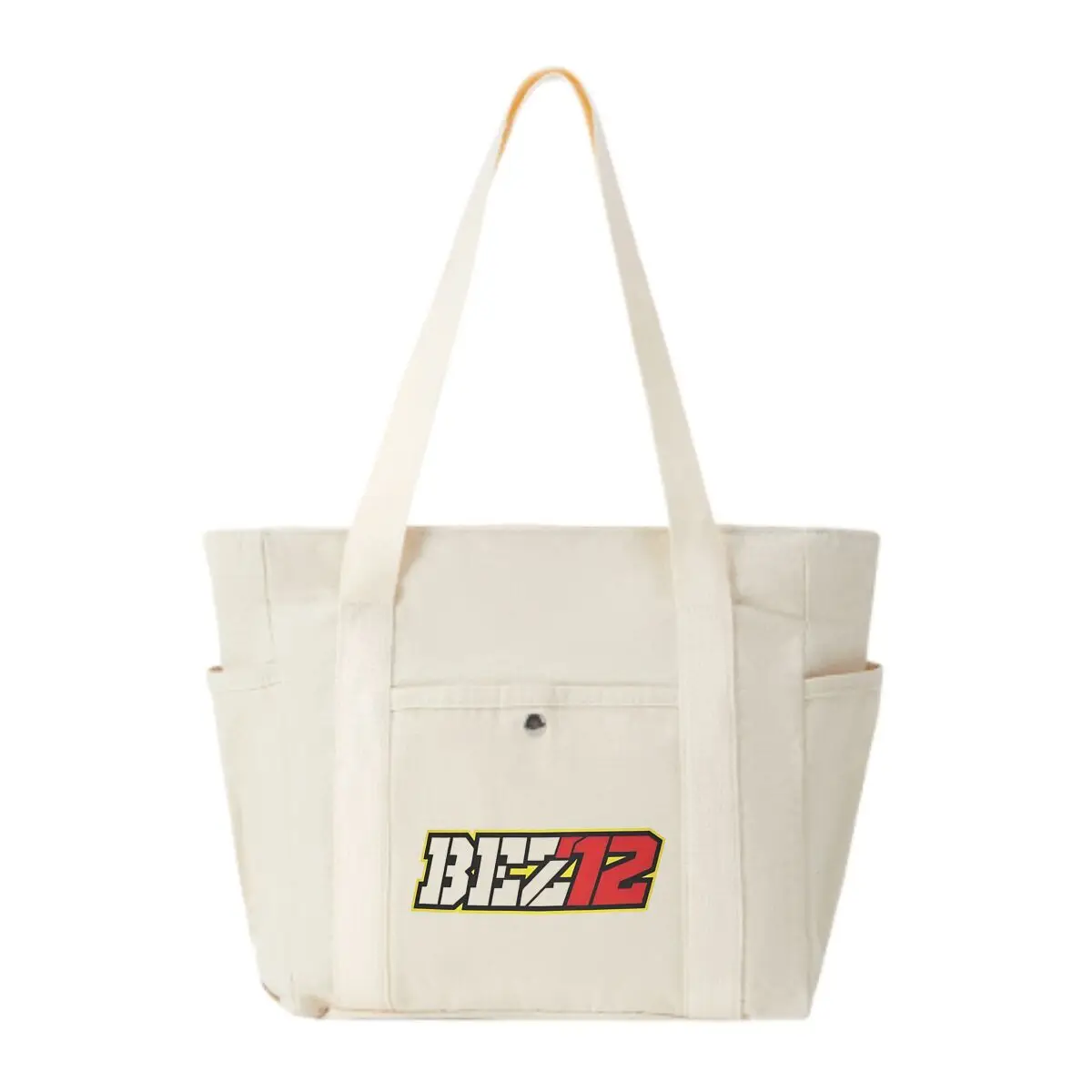 

BEZ12 Emblem Layered Multi-Pocket Shoulder Bag Women's Minimalist Commuter Storage Bag