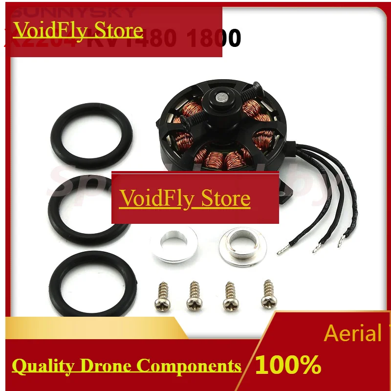 VoidFlySUNNYSKY X2204 Mini Fixed Wing Brushless Motor 1480/1800KV 2-3S Indoor RC Plane Power Parts