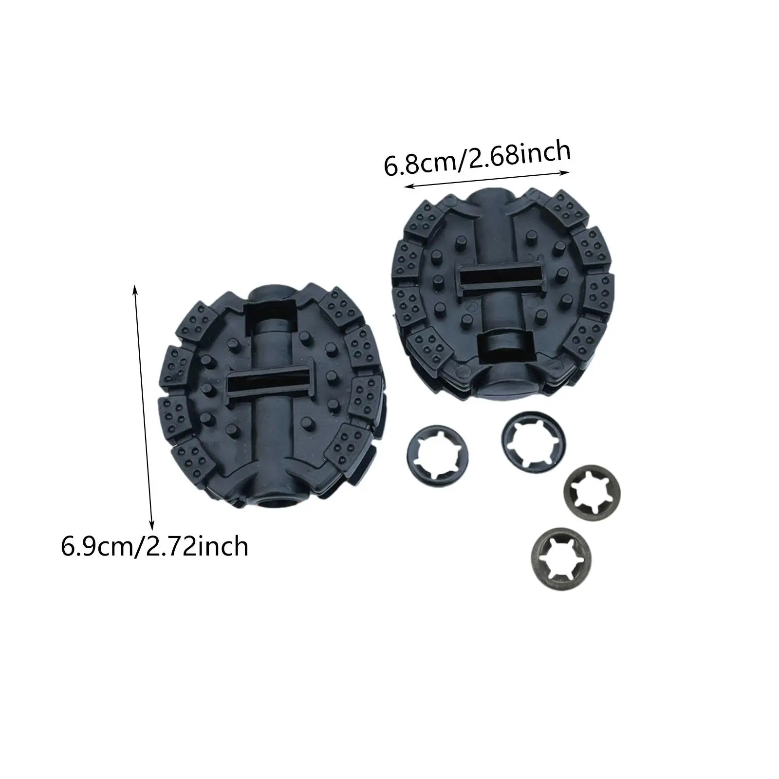 2 قطعة دراجة ثلاثية العجلات للأطفال دواسات أجزاء دواسة دراجة ثلاثية العجلات للأطفال ملحقات ركوب الدراجات في الهواء الطلق