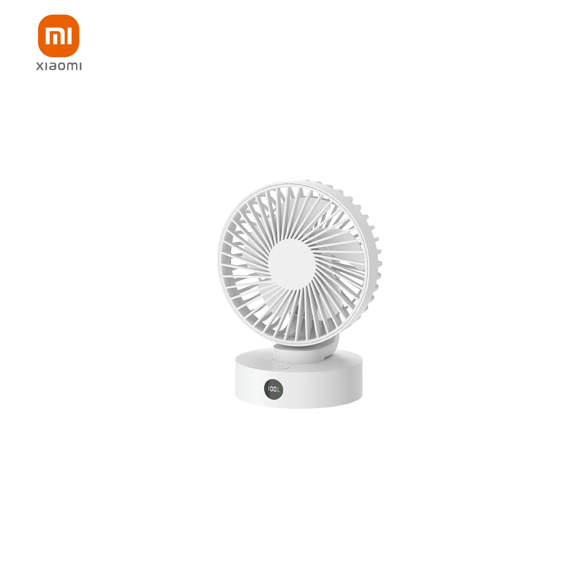 XIAOMI Mini ventilatori elettrici portatili tipo Mini ventilatore da tavolo portatile USB ricaricabile senza fili raffreddamento ad aria piccola ventola 4 marce velocità