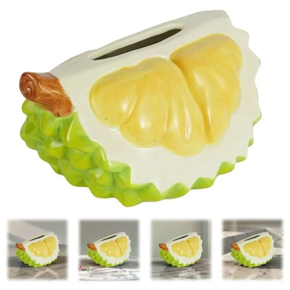 

Durian Paper Towel Case Creative Smooth Extraction Simulation Fruit Napkin Holder Multi-functional INS Paper Container Office