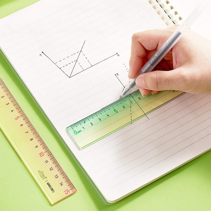 Линейка-с-градиентной-цветовой-гаммой-2-шт-591-дюйма-школьная-линейка-сантиметровая-шкала-удовлетворяет-потребности-школ-и-офисов