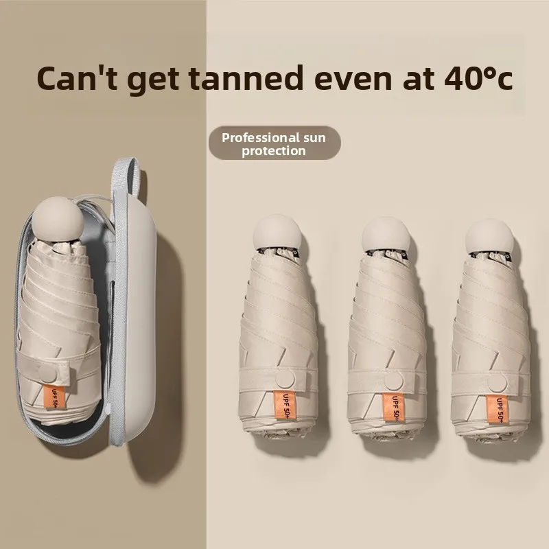 

Зонт от солнца со скидкой 50%, компактный и портативный, зонт-капсула, зонт-шатер, зонт с защитой от ультрафиолета