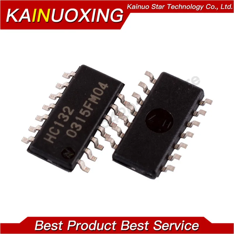10PCS 74HC132D SOP14 74HC132 SOP SN74HC132DR SN74HC132 74HC132D SOP-14 SMD new and original IC