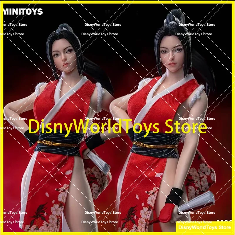 

100% Original Minitoys M022 1/6 Female Soldier Mai Shiranui Movable Eyes Head Sculpt Accessory Package For Stock Anime Model Toy
