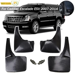 Car Mud Flaps For Cadillac Escalade ESV W/O Dual Exhaust 2007 2008 2009 2010 2011 2012 2013 2014 Splash Guards Mudguards