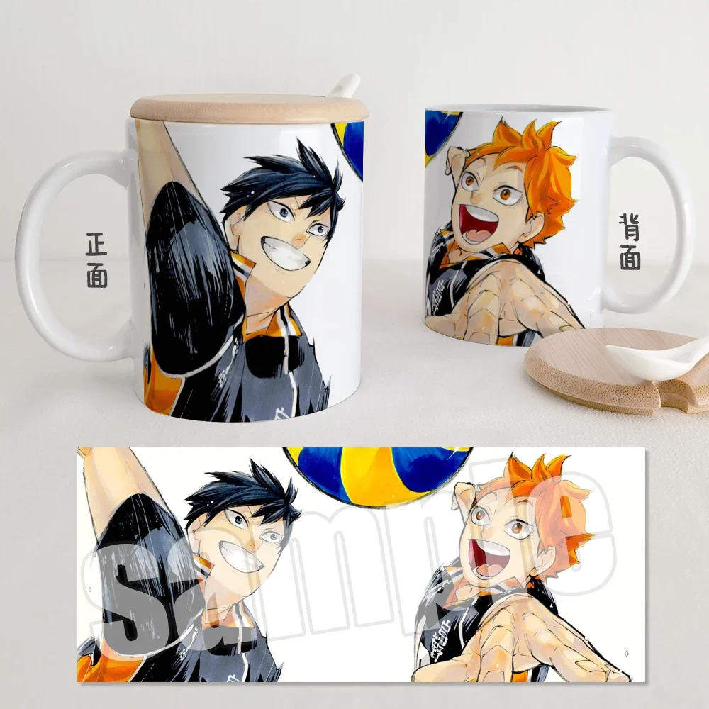 Game Haikyuu!! Shoyo Hinata Tobio Kageyama Oikawa Tooru Cosplay Mug Ceramic water cup  Ambitus