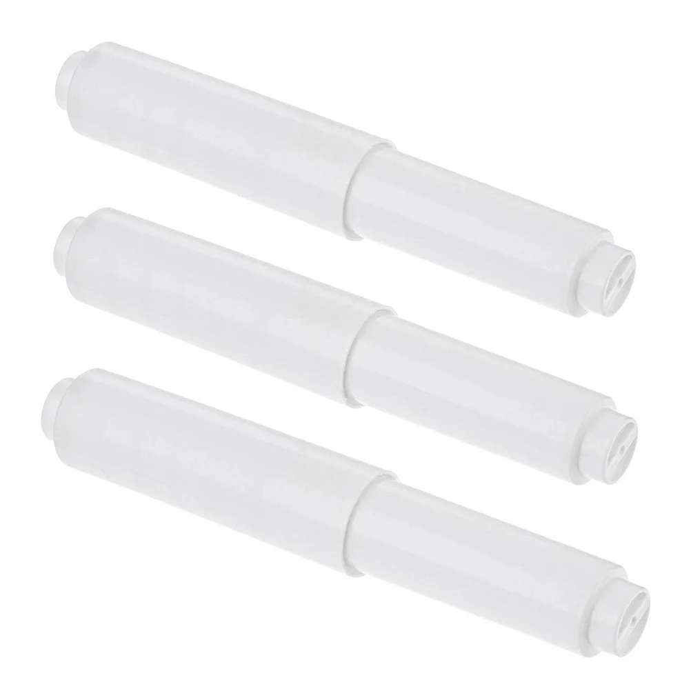 

4 Pcs Toilet Paper Roller ABS Durable Stretchable 110cm 165cm Home Restaurant Hotel Bathroom Holder ganizer White