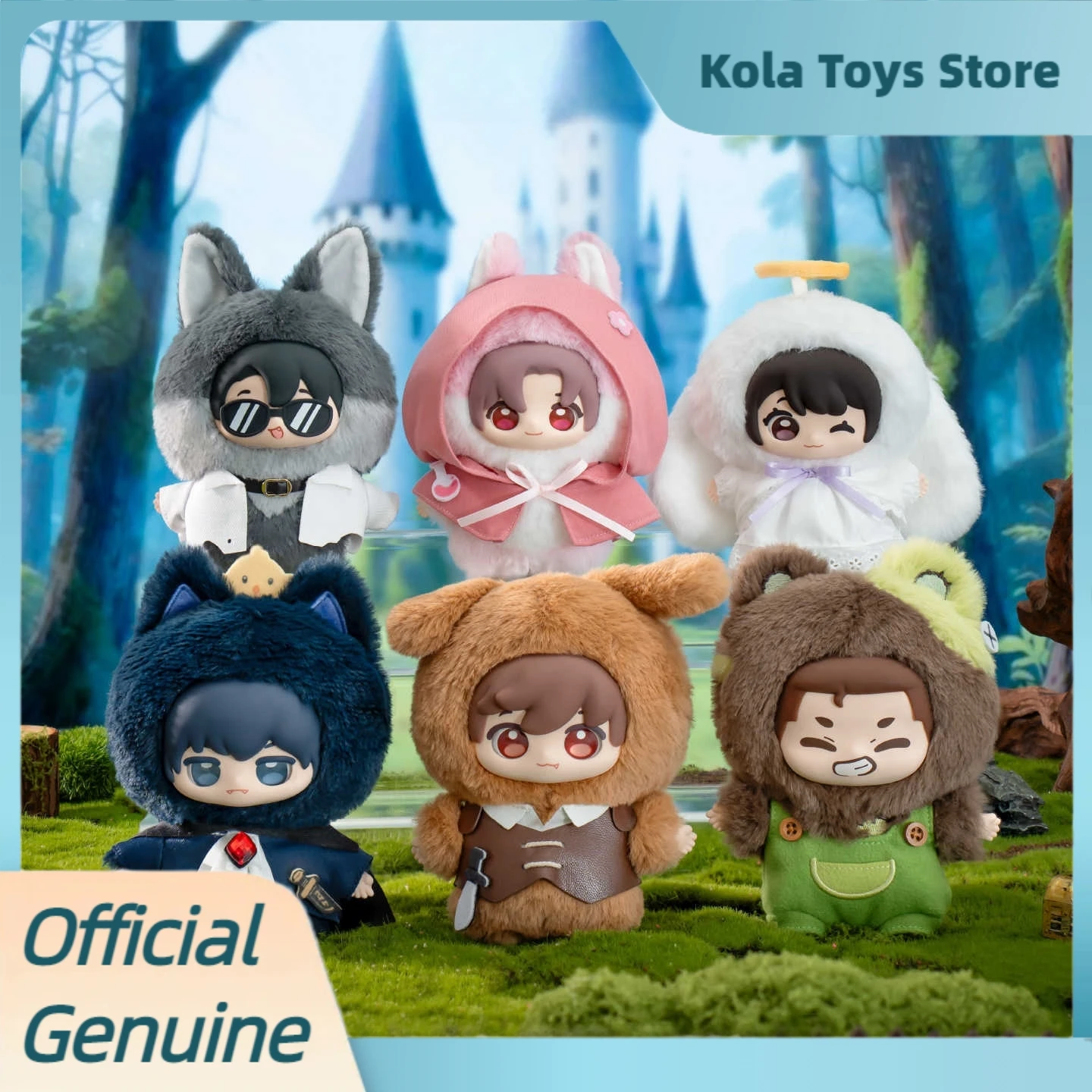 

Original Dao Mu Bi Ji The Mystery Of The Castle Series Blind Box Cute Vinyl Plush Pendant Movable Doll Mystery Box Toys Gift