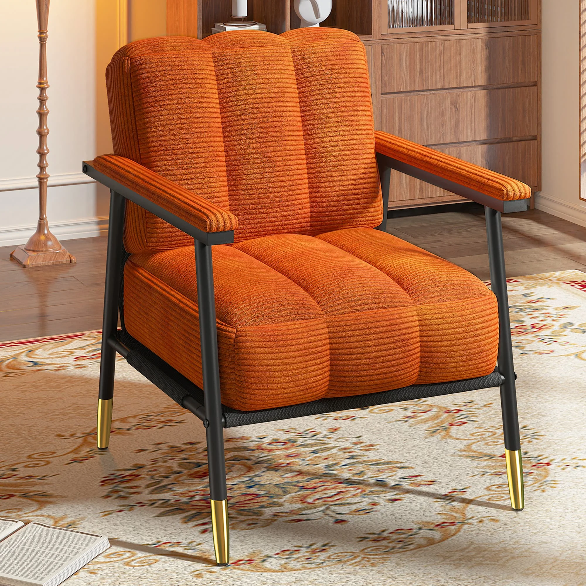 Modern Upholstered Accent Chair 3