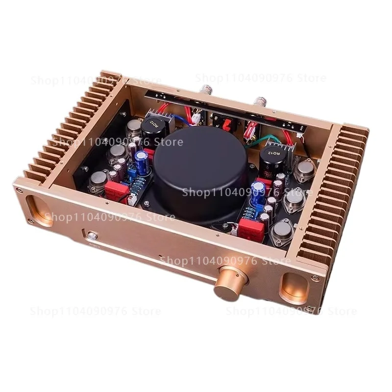 

Пост-усилитель мощности HIFI небольшого класса A с золотым уплотнением 1969, аудиофильский класс чистого класса А, качество звука шариковой машины