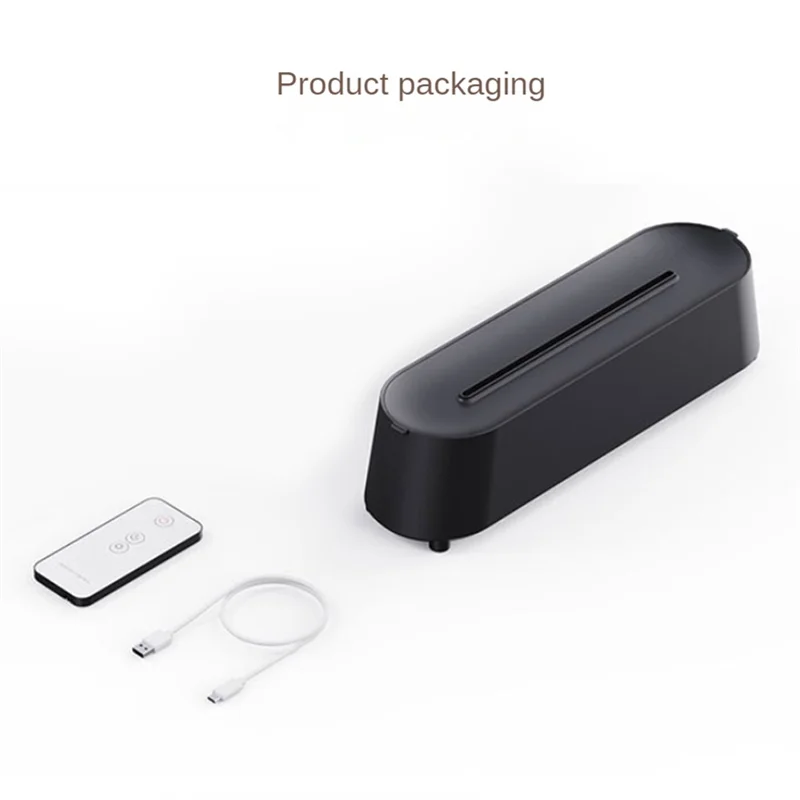 

A19F-пульт дистанционного управления пламя ароматерапия увлажнитель воздуха ультразвуковой туманообразователь Fogger светодиодный светильник с эфирным маслом черный