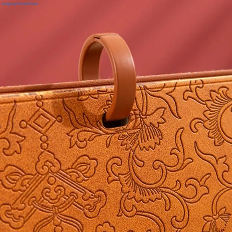 

N2UB 2026 Desk Leather Calendar Monthly Planner Runs from Jan to Dec 220x175mn Office Desk Calendar For Daily Scheduling