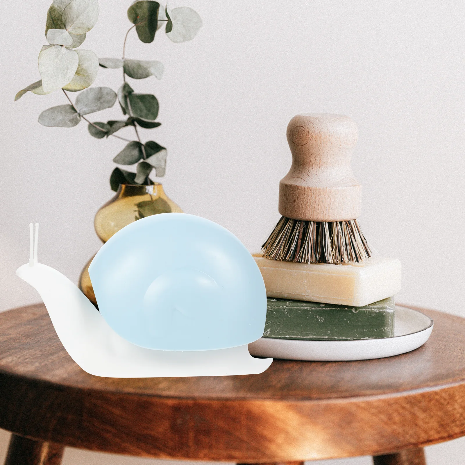 زجاجة توزيع الصابون السائل الحلزون قسط Pp السلس للحمام المطبخ شامبو اليد غسول تخزين سهل