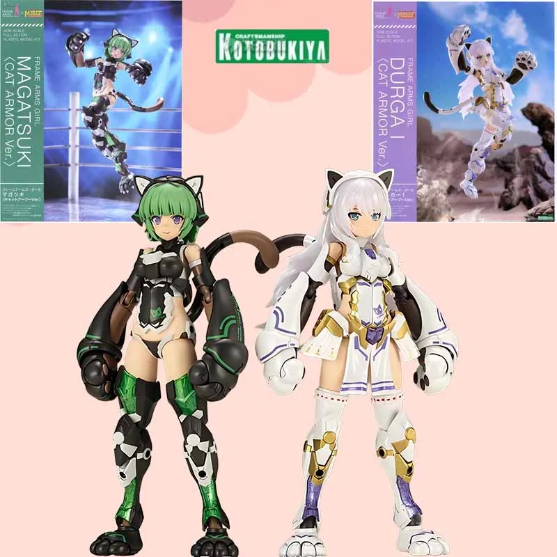

Kotobukiya Original FRAME ARMS GIRL FAG DURGA I CAT ARMOR Ver. MAGATSUKI Аниме Фигурка Сборка Модель Игрушки Коллекционные