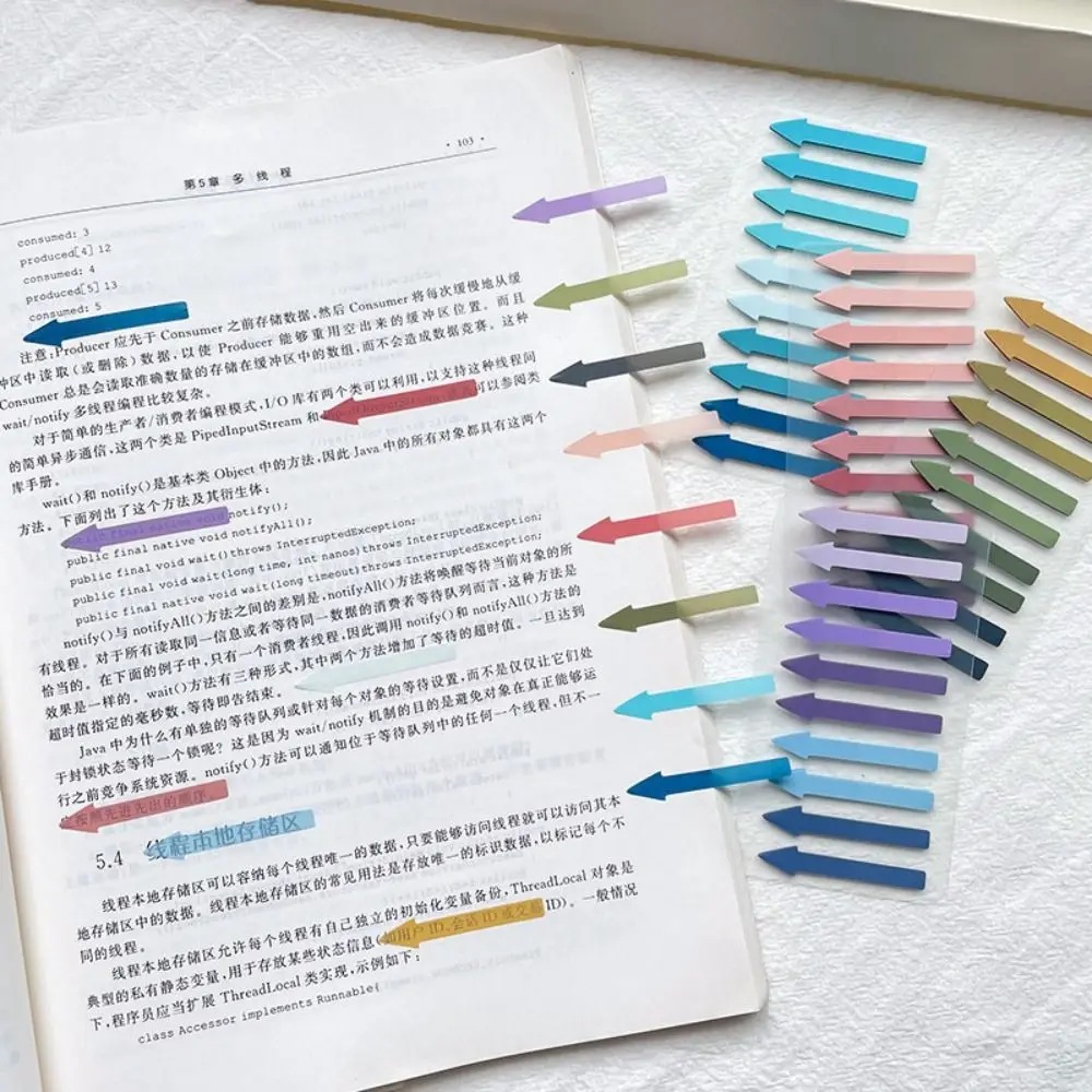 Index Bookmark Fluorescent Index Tabs Reading Label Planner Sticker Page Markers Paper Self Adhesive Stickers Index Office