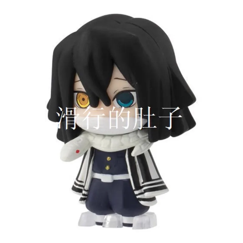 Kanroji Mitsuri Uzui Tengen Demon Slayer Gashapon Queue Line Up Standing Posture Desktop Jewelry Action Figure Model Toys