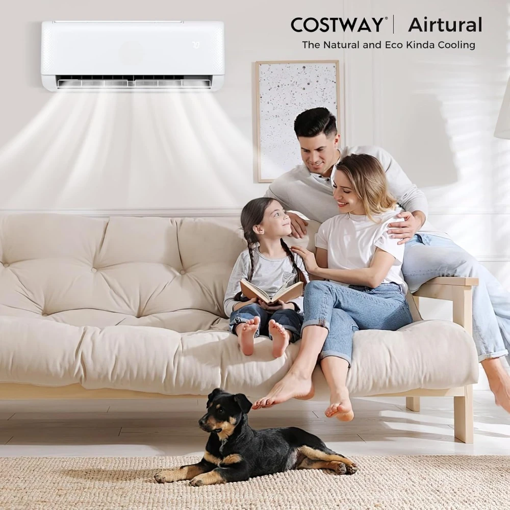 

Energy Star Mini Split Air Conditioner with Heat Pump 21 SEER2 Inverter 24H Timer Customized Split AC Unit