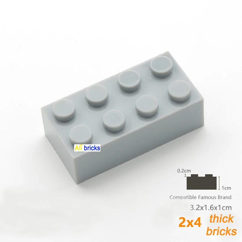 80pcs Bulk Building Blocks, Educational Creative Toy