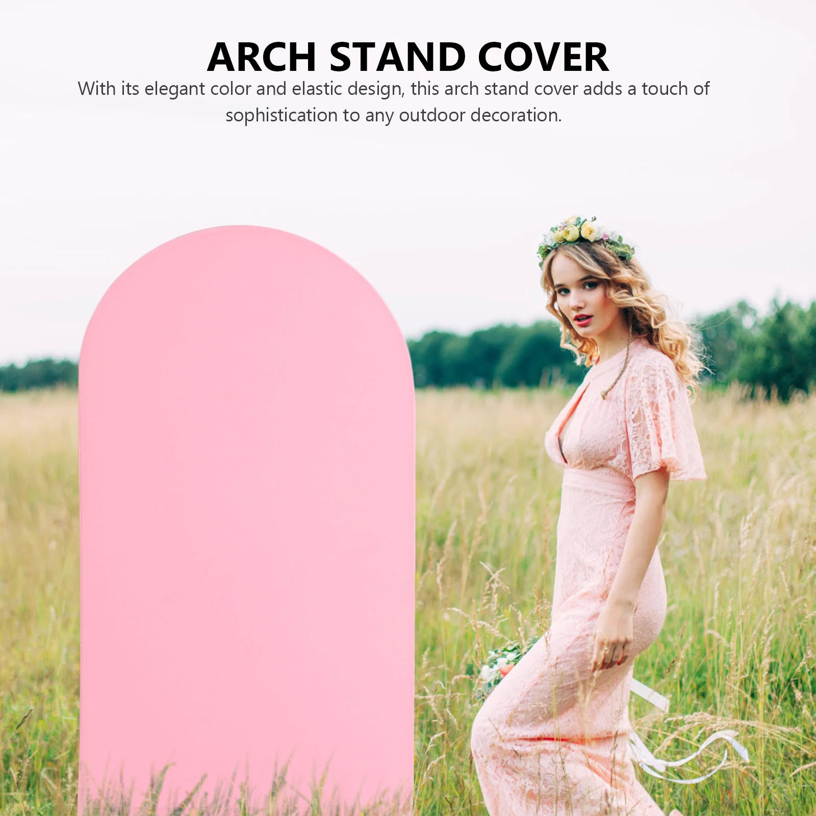 

Wedding Arch Decoration Cover Backdrop Ceremony Bracket Frame Cloth Weddding Baby