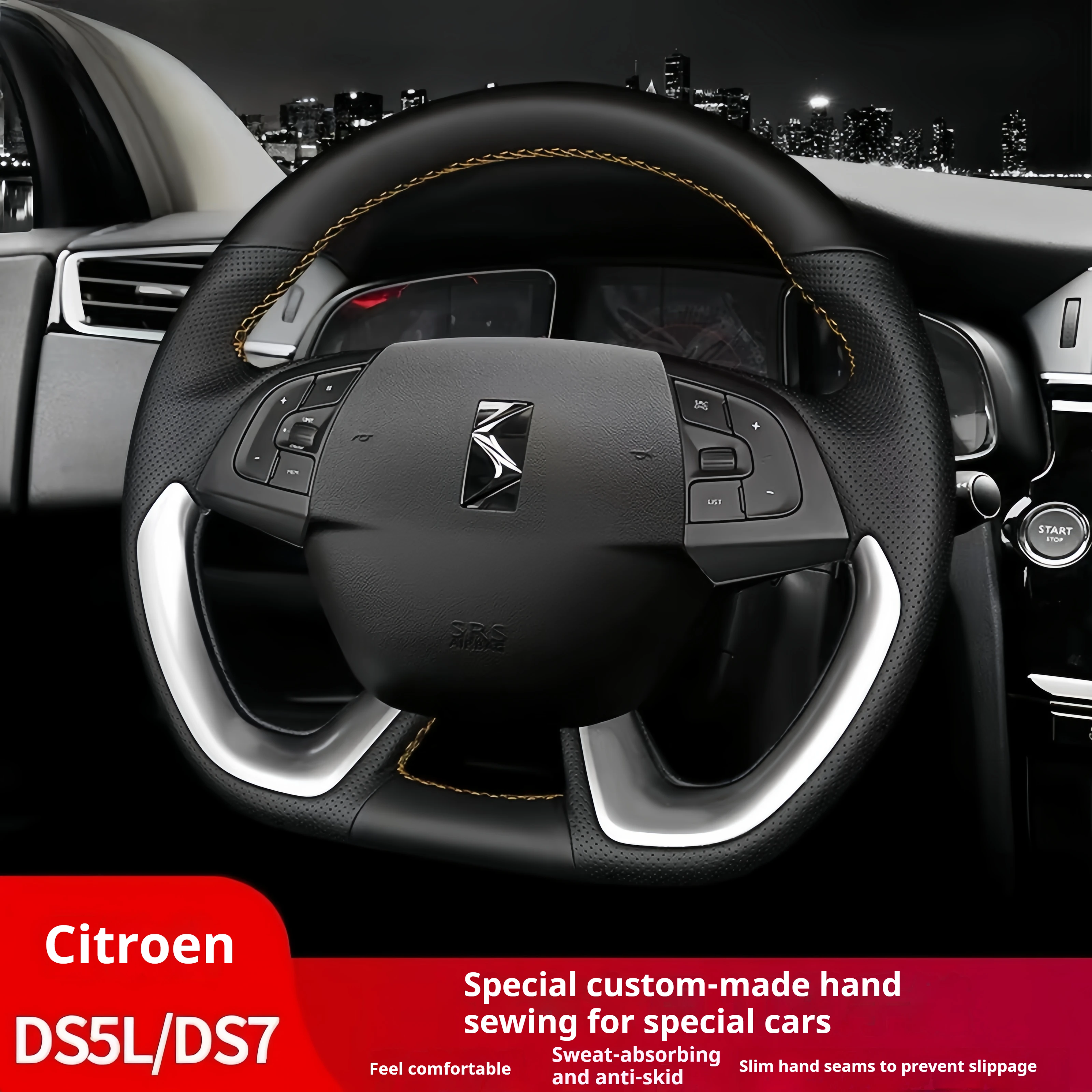 Hand-Stitched Steer… - image