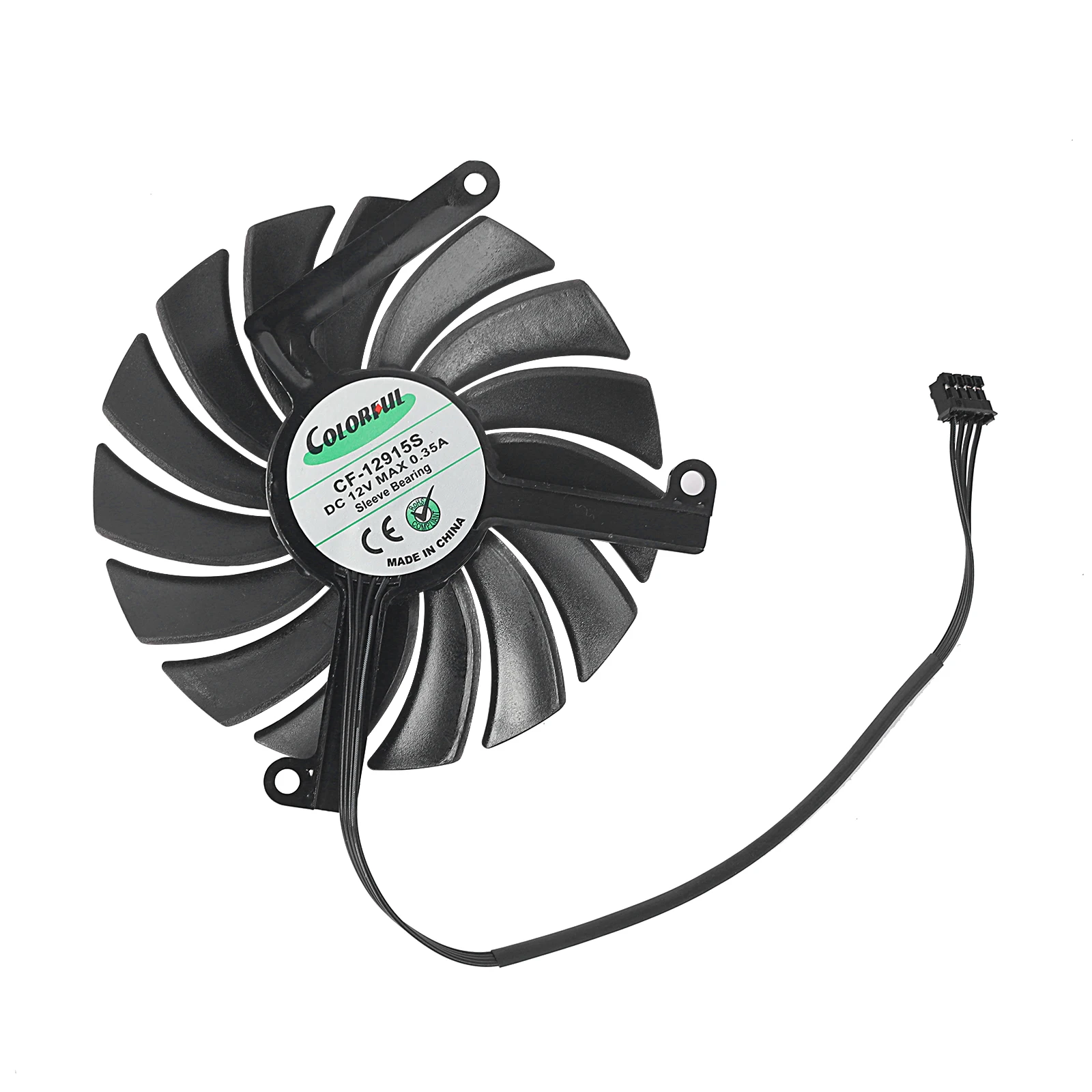 Reemplazo del ventilador de la tarjeta de vídeo para INNO3D GeForce RTX 3070 TWIN X2 OC 85MM CF-12915S RTX3070 ventilador de refrigeración de la tarjeta gráfica