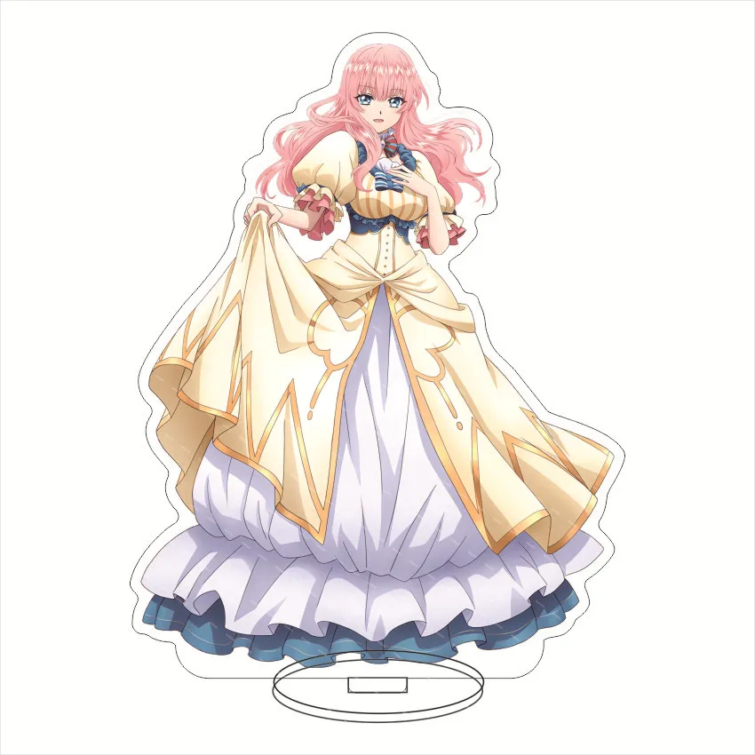 16CM Anime Figure 7th Time Loop: The Villainess Enjoys a Carefree Life Married to Her Worst Enemy! Cos Acrylic Stand Ornaments