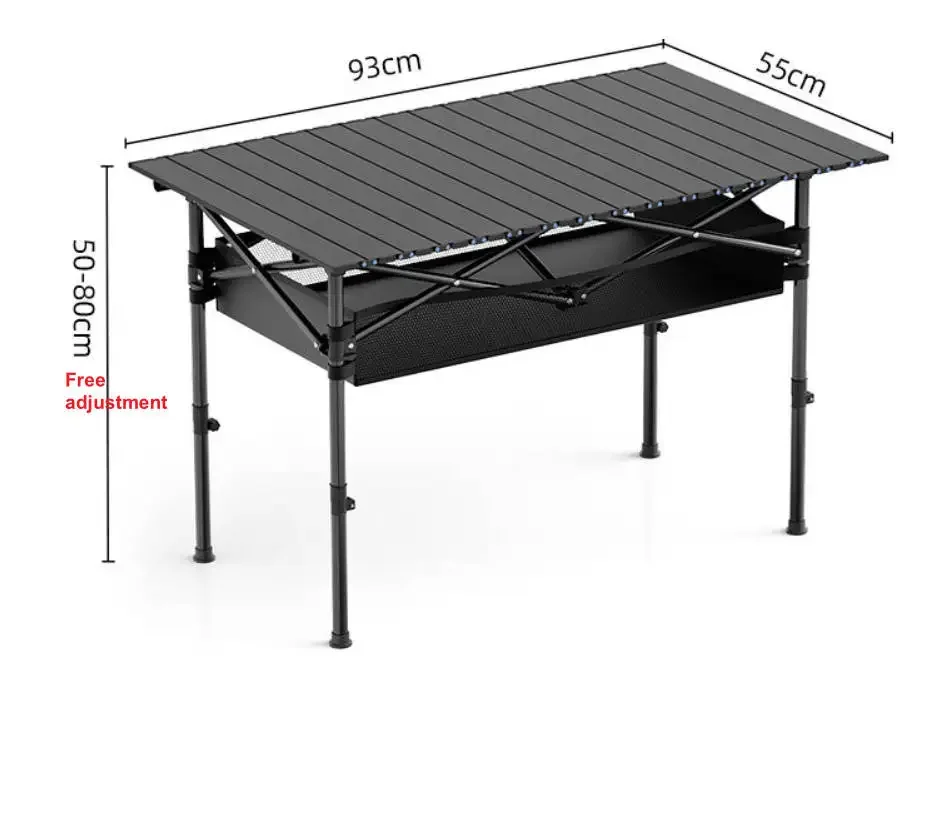 

Modern Outdoor Portable Camping Folding Roll-Up Foldable Table