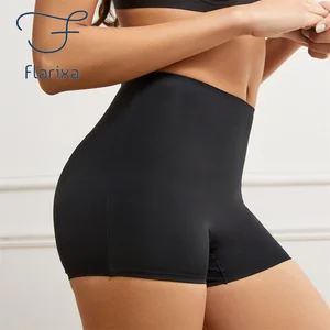 Flarixa Dikişsiz Kadın Boxer Külot Boyshorts Kadınlar İçin Anti Reşo Şort Kadınlar için, Yüksek Belli erkek Külot ve İç Çamaşırı Bu yaz için yepyeni erkeklerin ilk 10 satışı-no. 10