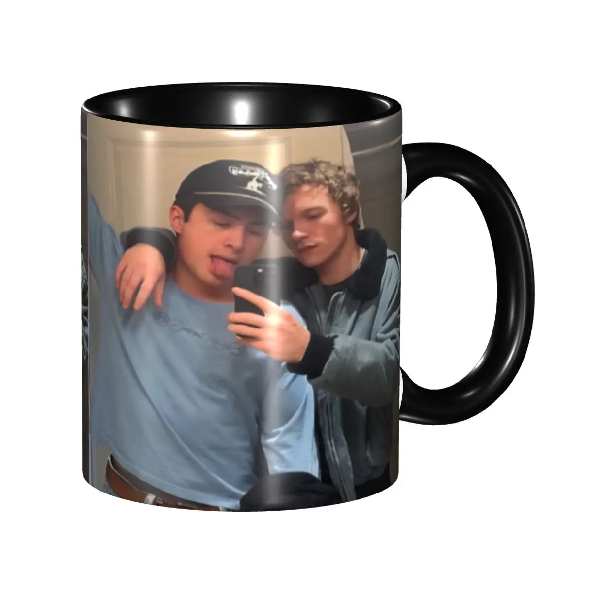

Shane Hollander Ilya Rozanov Heart Hands Heated Rivalry Gift Mugs for Woman Man Cute Coffee Cup Present for Home