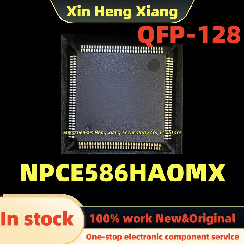 

(5-10pcs)NPCE586HA0MX NPCE586HAOMX QFP-128