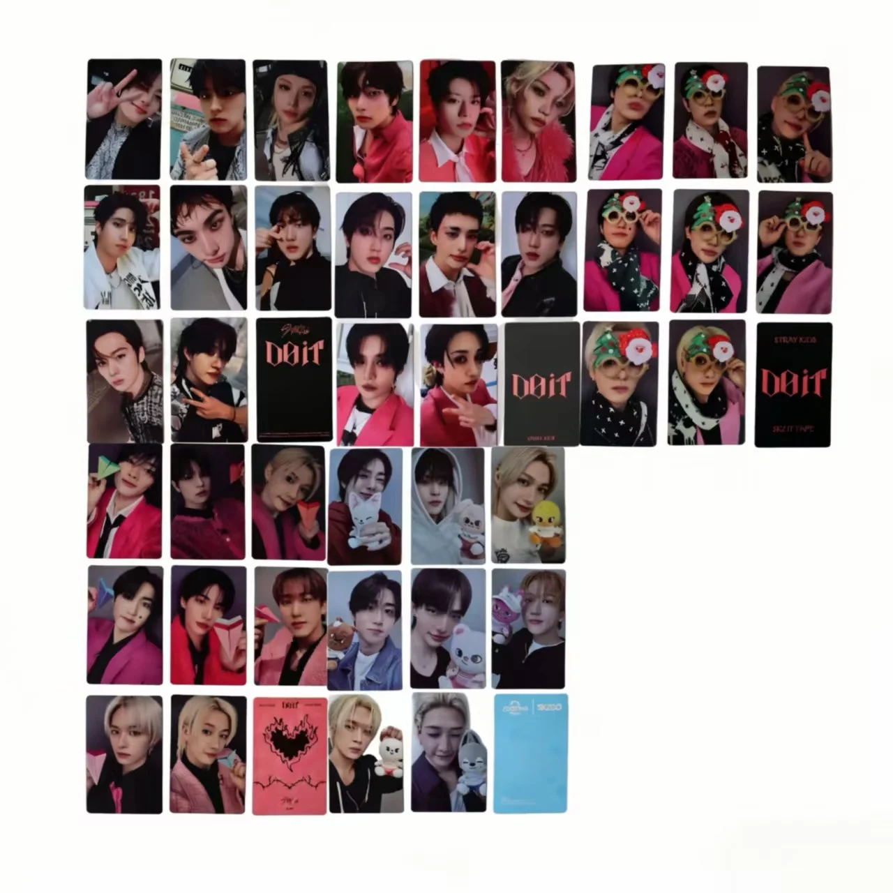 

SKZOO KPOP Stray kids DOIT avatar photocards HYUNJIN FELIX BANG CHAN HAN Flash Card Special Edition Card Collection Card gift