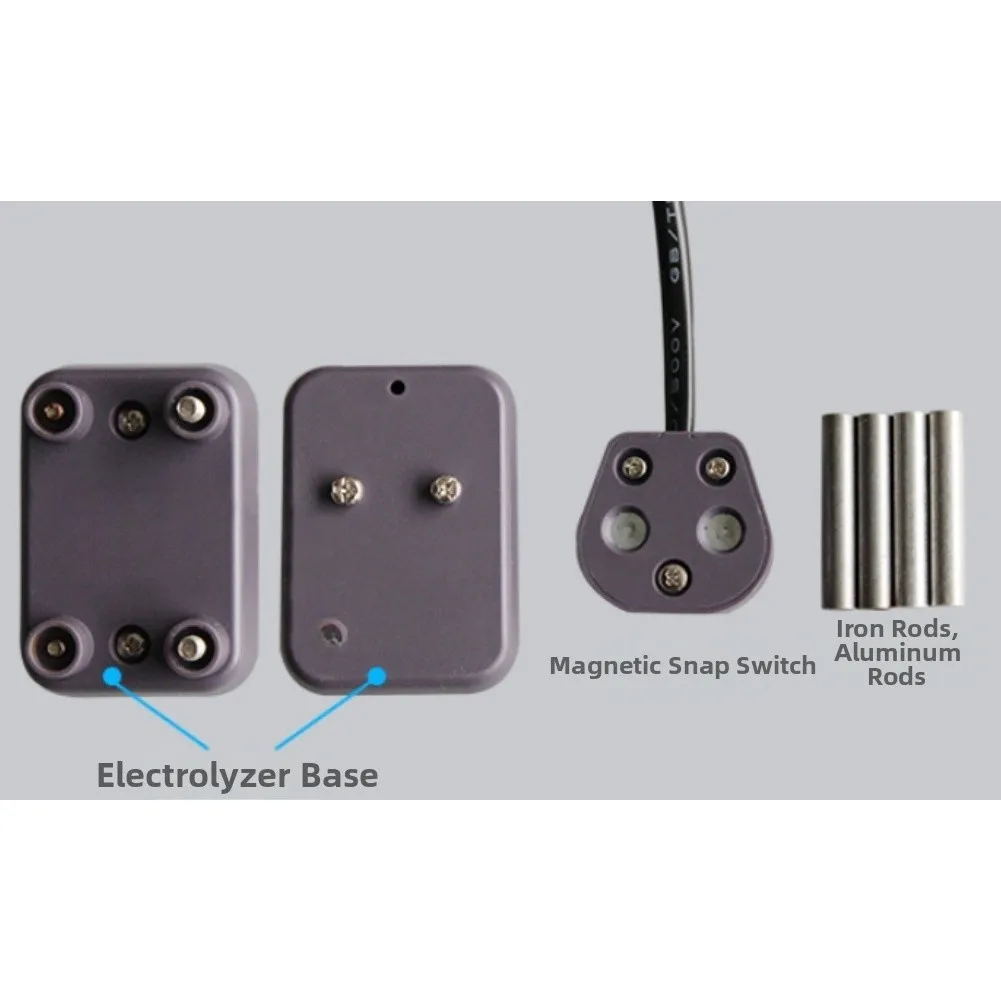 For Home-Based Water Electrolyzer to Measure Contaminants in Tap Mineral Well and Purified Water Using Electrolysis