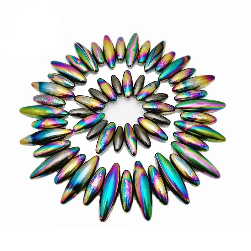 Ímãs de geladeira pretos coloridos, bola magnética forte de rugby, pedra caída, contas magnéticas ovais, massageador de cuidados de saúde, brinquedo para aliviar o estresse