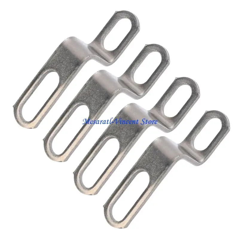 A70F Motorcycle Tailpipe Support Bracket Stainless Steel Exhaust Pipe Hanger Bracket