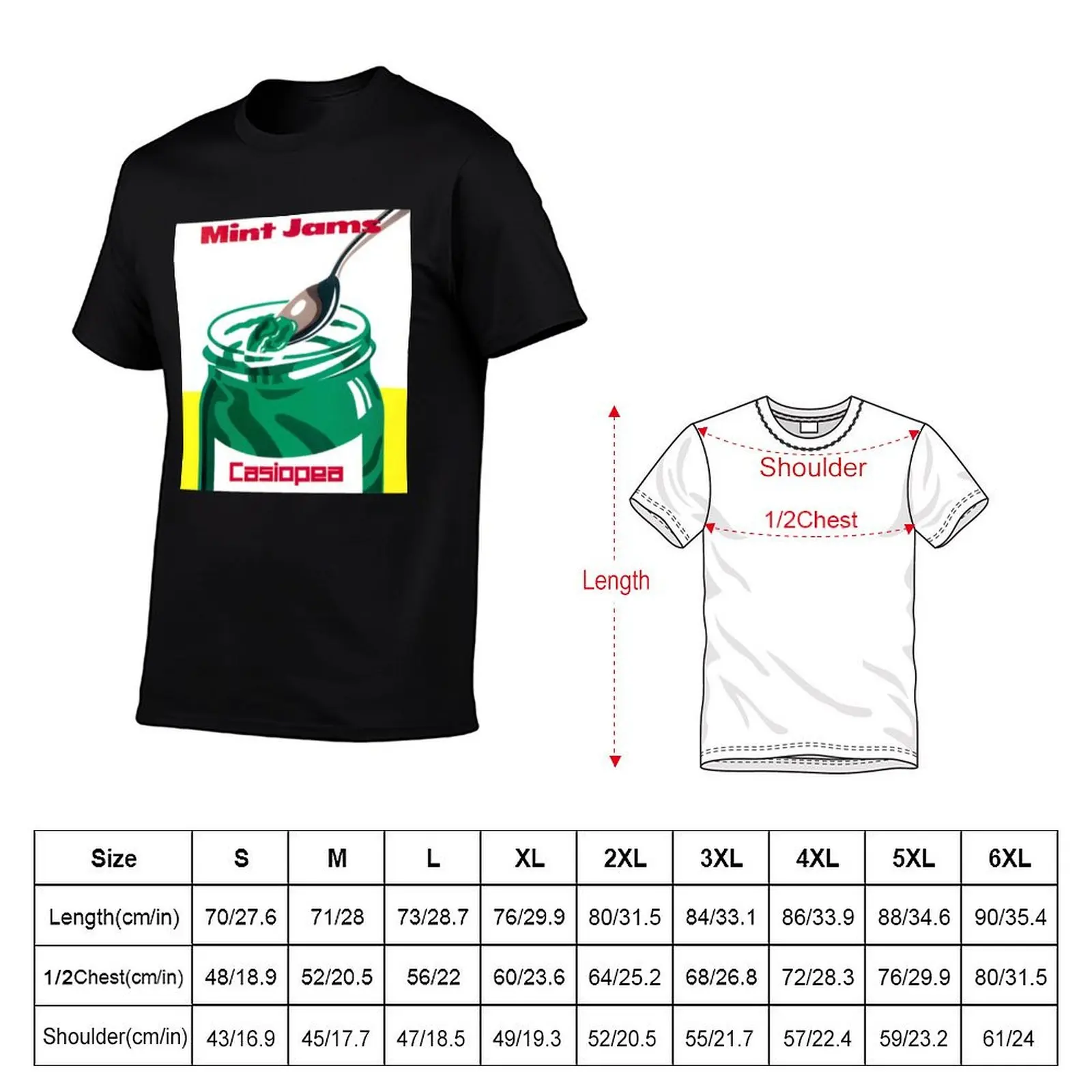 CASIOPEA - MINT JAMS T-Shirt Large Size Short Sleeve T-Shirt