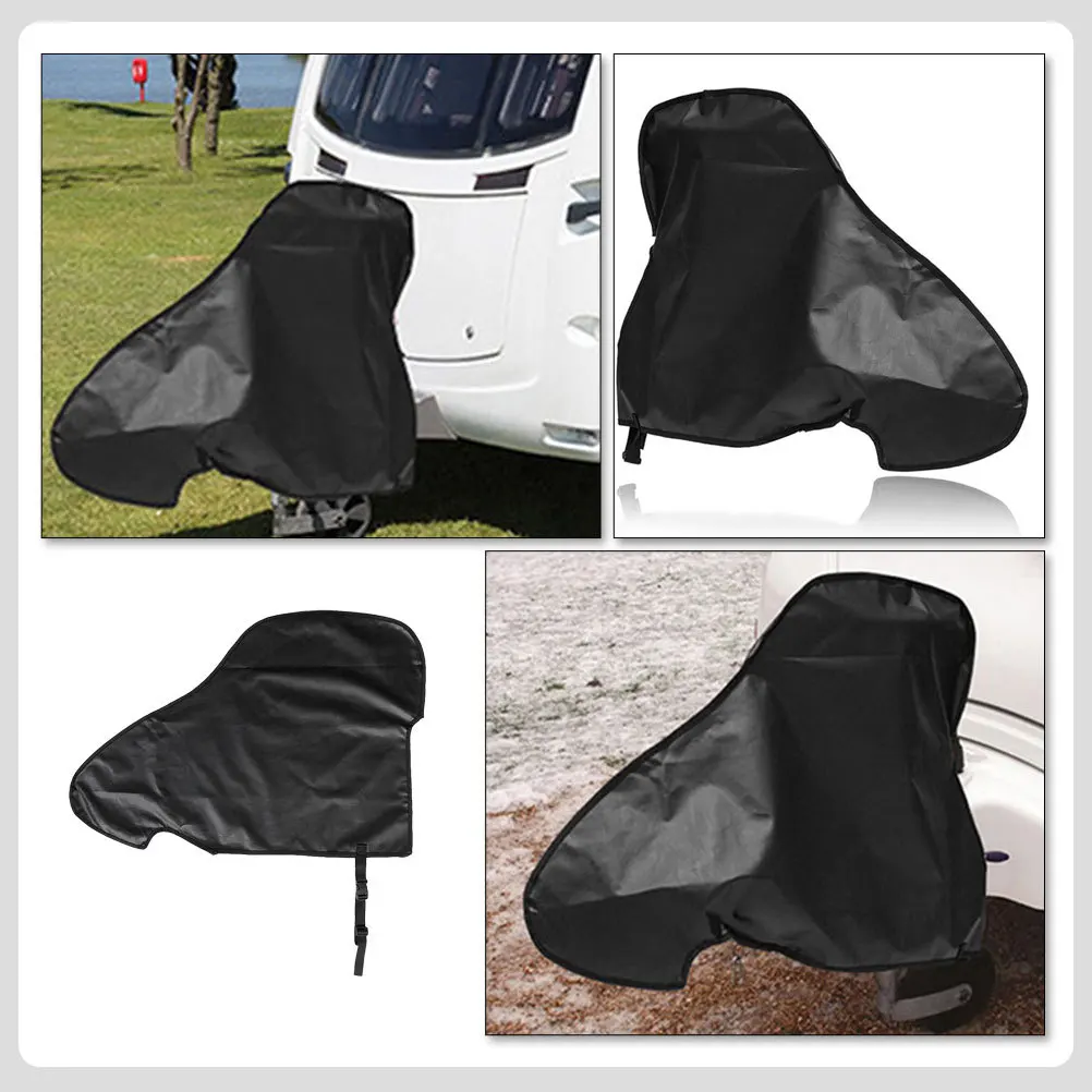 

Waterproof Trailer Hitch Cover Oxford Cloth Durable Tow Hitch Protector Practical Trailer Coupling Lock Cover Indoor Outdoor