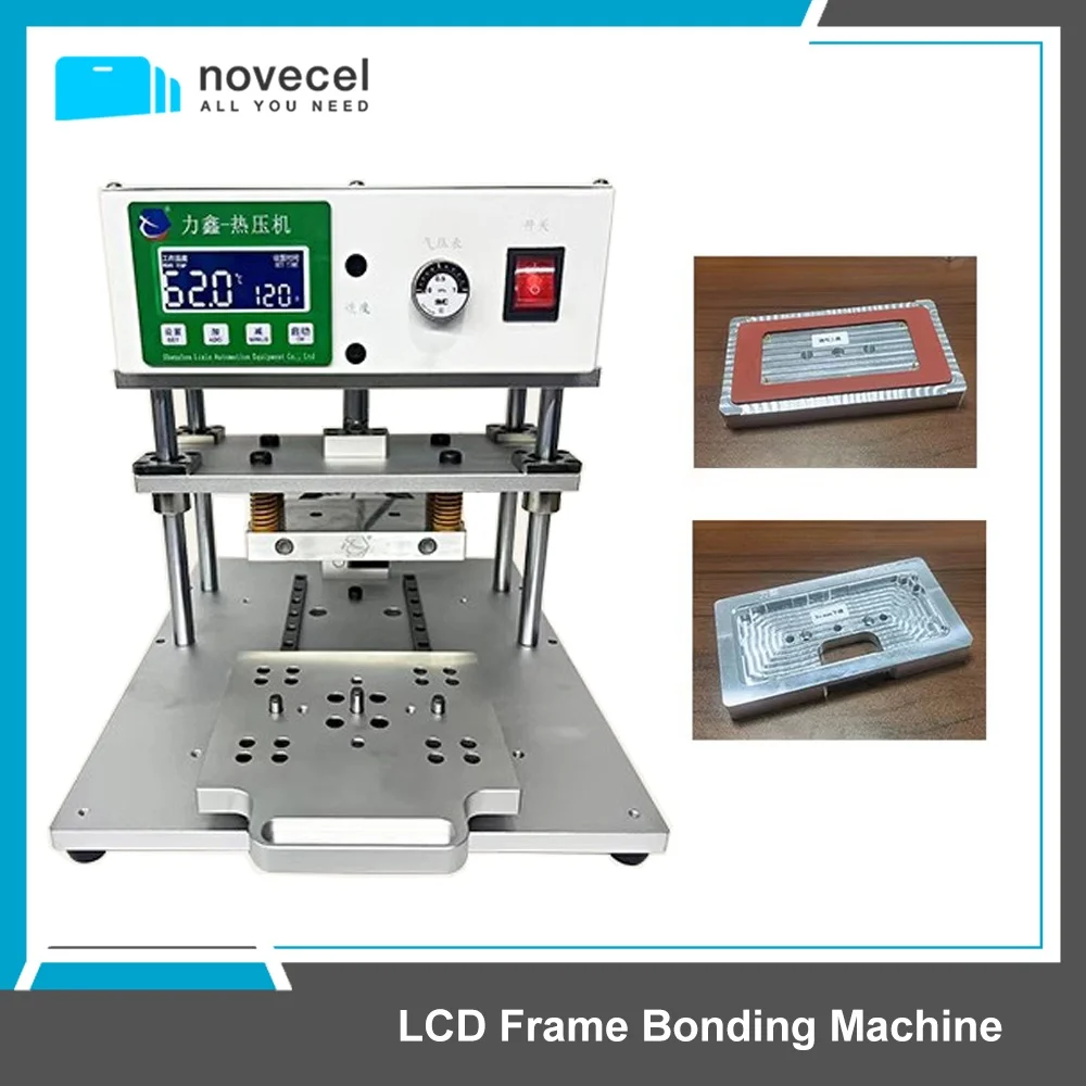 NOVECEL LCD Screen Bezel Frame Bonding Machine For iPhone X Xs 11 12 13 14 15Pro max 12mini Screen Repair Frame Laminating Tools