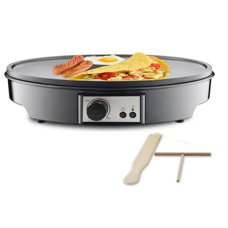 Portable Electric Mini Egg Pancake Crepe Maker Multi-function Small Home Appliance Non-stick Hand Crepe Maker