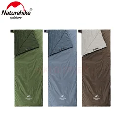 Naturehike LW180 Mini Envelope Cotton Sleeping Bag Outdoor Ultralight Portable Camping Travel Hiking Waterproof Sleeping Bag