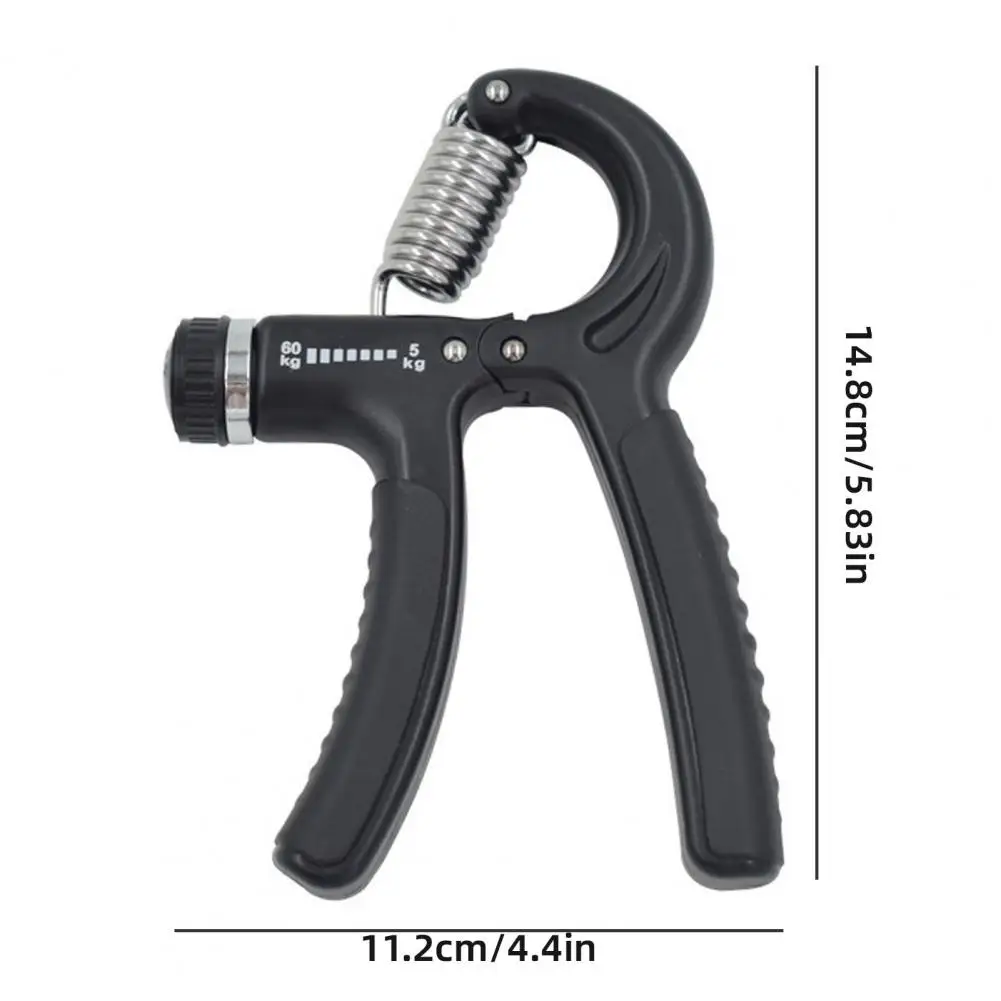 14.8cm Grip Strength Trainer 5-60KG Resistance Adjustable Forearm Tool Hand Grip Power Strengthener Developer Fitness Equipment